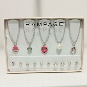 Rampage Necklaces & Earrings Set